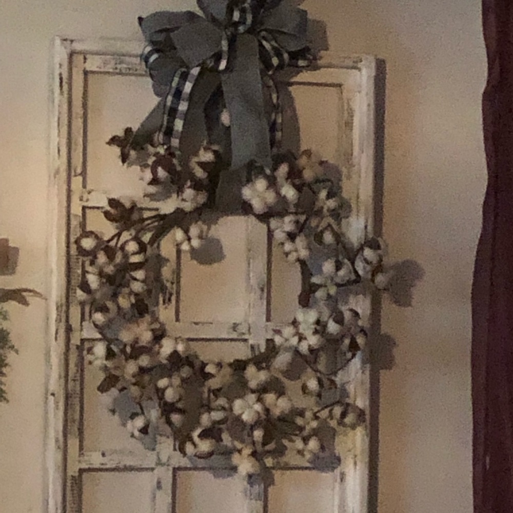 Farm house Frame  homemade Bow